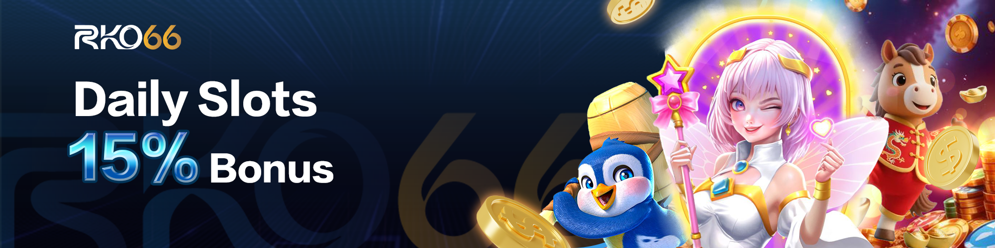 Daily Slots Bonus 15%